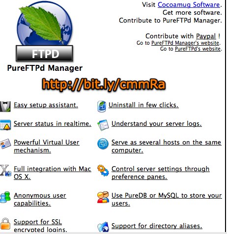 ftp server for mac os x